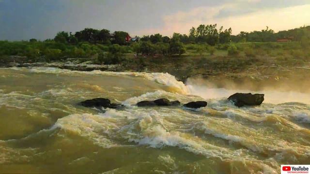 BHEDAGHAT JABALPUR/ DHUADHAR WATERFALL/ JABALPUR TRAVEL VLOG / JABALPUR TOURIST PLACES. смотреть онлайн
