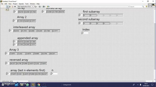 Labview: Come operare e utilizzare gli Array 1D e Array 2D смотреть онлайн