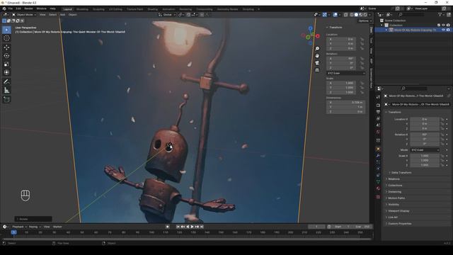 BLENDER 4 для тех, кто только начинает. Урок 1 смотреть онлайн