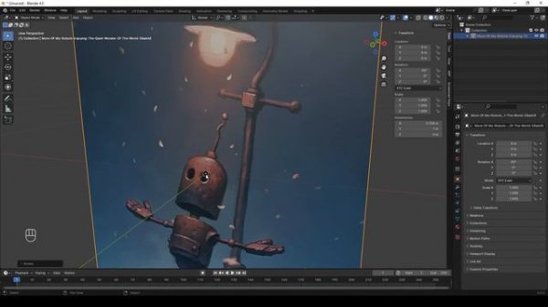BLENDER 4 для тех, кто только начинает. Урок 1