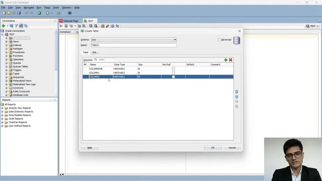 LT9,Creating table using GUI || SQL Masterclass for Oracle 1Z0-071 смотреть онлайн
