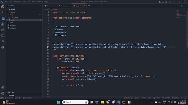 Optimize Your Discord Bot: Easy SQLite Database Setup Tutorial | Python | Discord.py | AnnoMy. смотреть онлайн