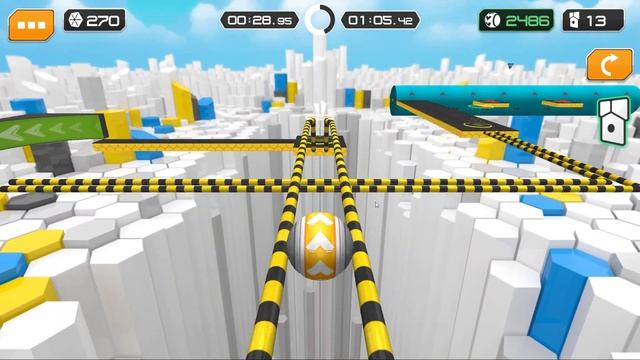 GYRO BALLS - All Levels Gameplay Android, IOS ( Part 6 ) GyroSphere Trials