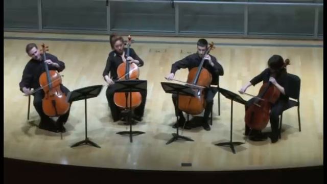 Bach Chaconne For Four Cellos