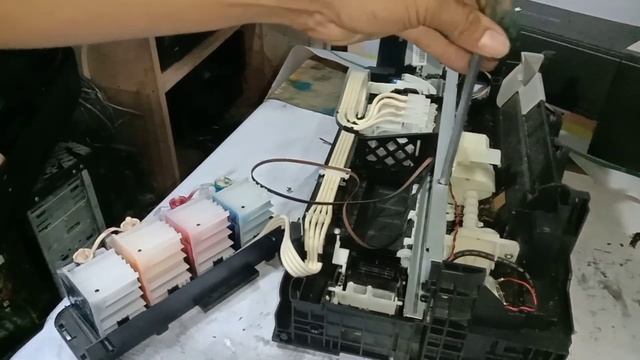 HOW TO REPLACE TIMING BELT EPSON L110/L120/L210/L220 ETC. смотреть онлайн