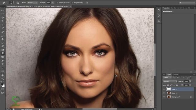 Photoshop CS6 tutorial - Digital make up смотреть онлайн