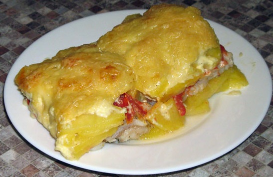 Как приготовить рыбу с картошкой смотреть онлайн