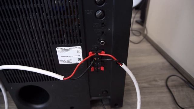 SONY SA-CS9 Subwoofer PART 2 DEMO смотреть онлайн