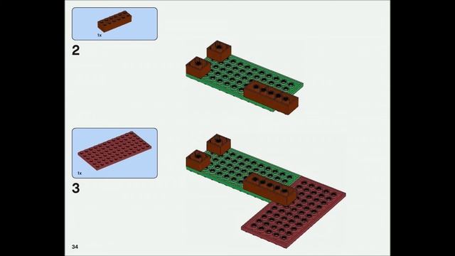 LEGO Minecraft the Nether Portal 21143 Instructions Book DIY 1 смотреть онлайн