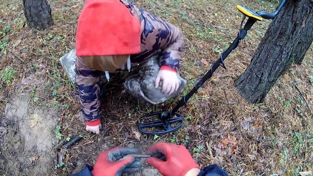 Я не успевал копать...В лес за КЛАДОМ с Мишкой Журавлевым!Поиск с металлоискателем Garrett ACE Apex