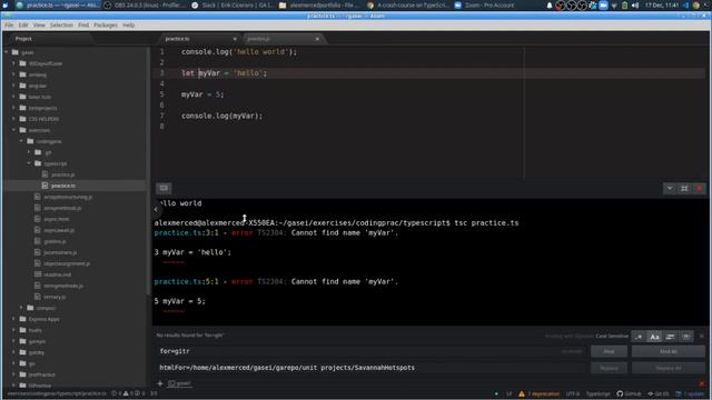 Typescript 101 #1 - Intro to Typescript смотреть онлайн