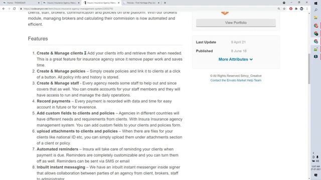 Insura | Insurance Agency Management System PHP Script Download || Make Insurance Agency Website смотреть онлайн
