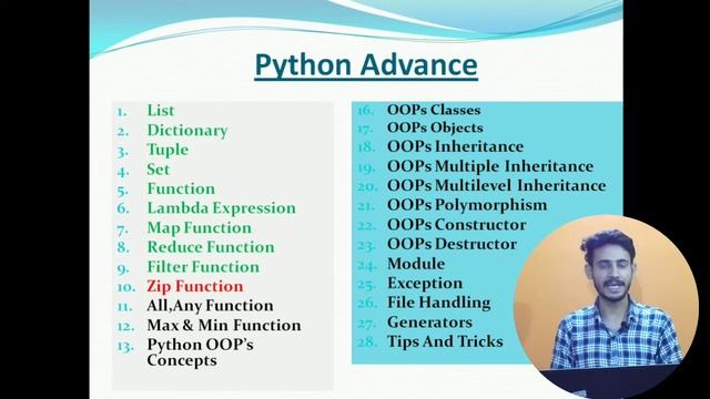 Python Advance Tutorial In Hindi смотреть онлайн
