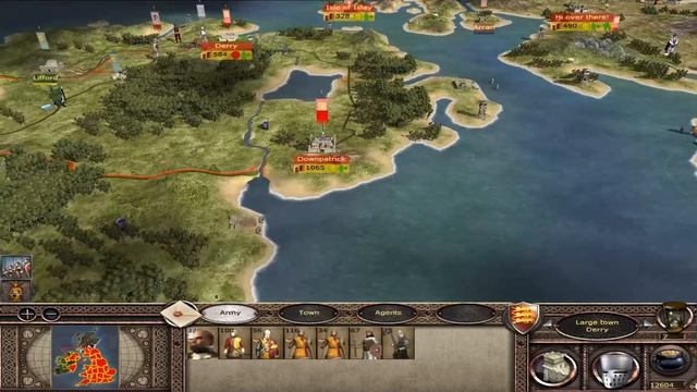 M2TW: Kingdoms Britannia 4vs1 Hotseat - England Turn 7 смотреть онлайн