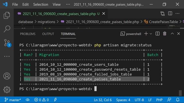 Migraciones Laravel | Método down смотреть онлайн