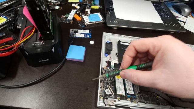 LG Gram SSD upgrade. Installing a second drive. смотреть онлайн