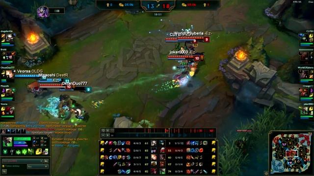 League of Legends (LoL). Твистед Фейт в лесу гайд смотреть онлайн