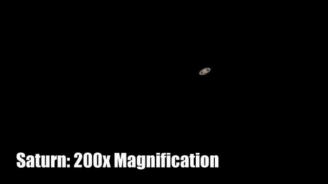 Mars, Jupiter and Saturn at 200x, 400x and 1200x Magnification through a Telescope смотреть онлайн