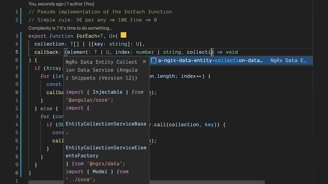 How to avoid the €5 fine in TypeScript with "Any" ? смотреть онлайн