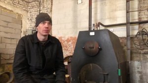 Котёл ВЕЛЕС в цехе на 500 квадратов