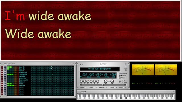 U2 - Bad [1984] - Rppmf/Video Kar (VanBasco Player + COOLSOFT VirtualMIDISynth) смотреть онлайн