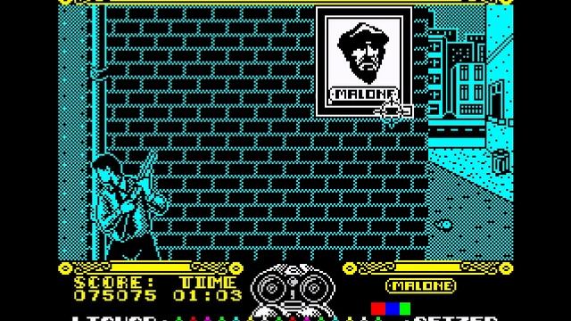 The Untouchables. ZX Spectrum. Прохождение смотреть онлайн