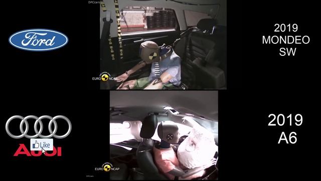 FORD Mondeo Mk5  VS Audı A6 - CRASH TEST