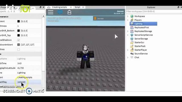 How to do a cycle time script ROBLOX! смотреть онлайн