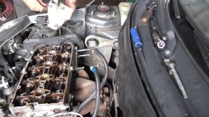 Снятие гбц ваз 2112  16клапанов