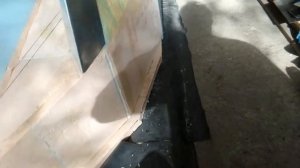 самодельная лодка из пенопласта + стеклоткань + эпоксидка. Часть 1.