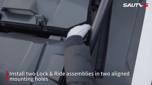 SAUTVS Installation of 55 QT Poly Water Resistant Rear Cargo Storage Box for Polaris RZR XP 1000 XP смотреть онлайн