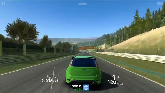Real Racing 3 - Ford Focus RS - PR 15.6 - Circuit de Spa-Francorchamps смотреть онлайн