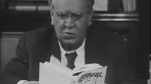 Самуил Яковлевич Маршак читает свой перевод стихотворения Роберта Бёрнса (1963 год)