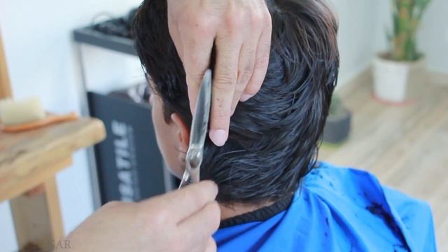 Learn Men's Haircuts | Haircut With Scissors | Haircut Tutorial Stylist Elnar