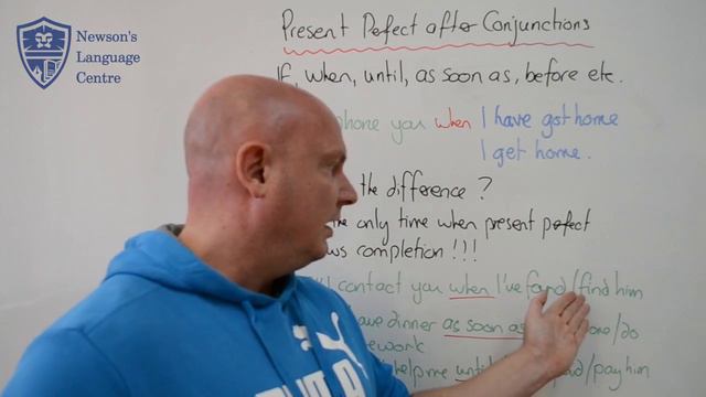 Present Perfect after Conjunctions — with Paul Newson смотреть онлайн