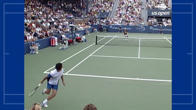 Rafael Nadal vs Younes El Aynaoui in his first televised US Open match! | US Open 2003 Round 2 смотреть онлайн