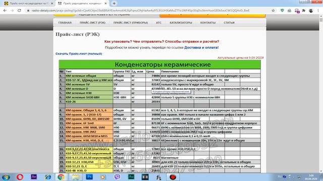 ЦЕНОВАЯ ПОЛИТИКА РАДИОДЕТАЛЕЙ смотреть онлайн