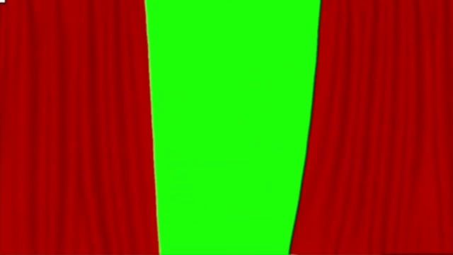 Переход занавес/театр/на зелёном фоне/хромакей смотреть онлайн