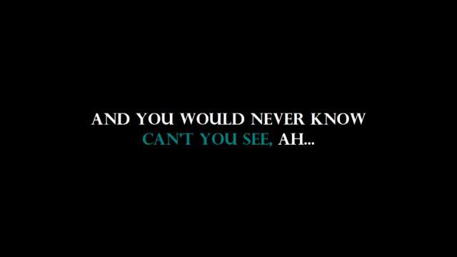 You will never know Karaoke смотреть онлайн