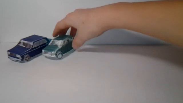 Моя вторая маделька из бумаги #2 ваз 1111 смотреть онлайн