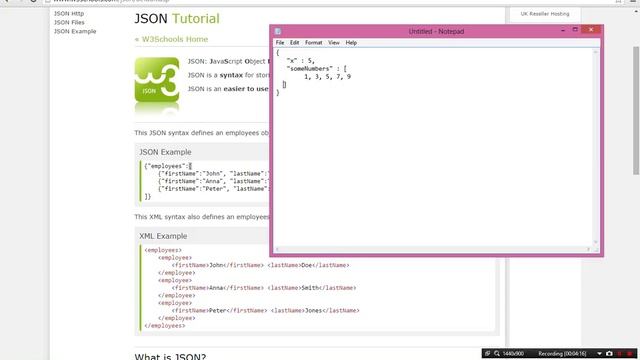 Introduction to JSON - Overview & Syntax смотреть онлайн