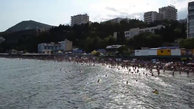 Крым Алушта Отдых в Алуште набережная