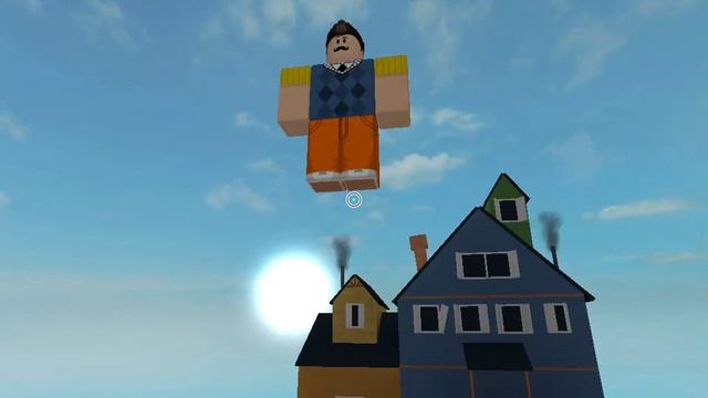 как летать в hello neighbor roblox смотреть онлайн