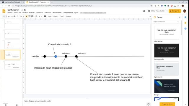Resolución de conflictos en GIT y VSCode смотреть онлайн
