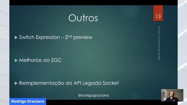 Java 9 ao Java 16: Uma retrospectiva das recentes mudanças na JDK смотреть онлайн