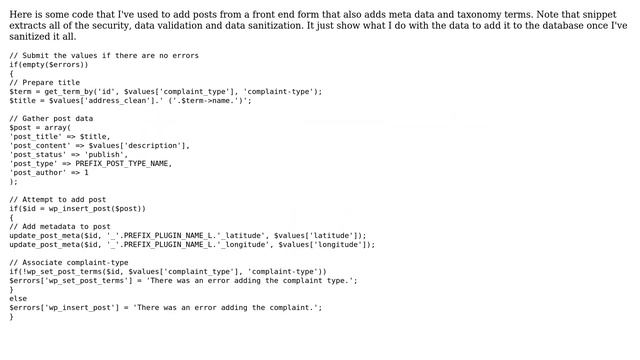 Wordpress: How to use wp_insert_post to update meta box? (2 Solutions!!) смотреть онлайн