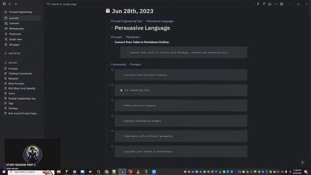 CHATGPT PROMPT ENGINEERING STUDY SESSION: PART 3 смотреть онлайн