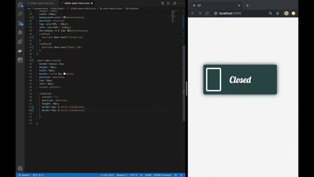 Learning - SASS/SCSS Toggle Switch Open Closed смотреть онлайн