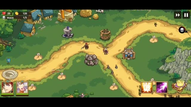 Warring Epic Defense: Defend Your Castle BTD Game - Android Gameplay смотреть онлайн
