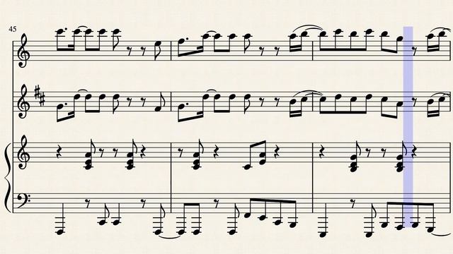 Shawn Mendes, Camila Cabello - Señorita - Flute and Clarinet Sheet Music смотреть онлайн